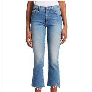 MOTHER Insider Crop Fray